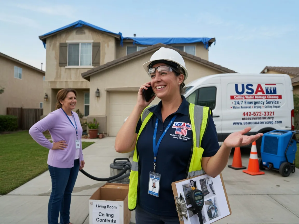 Ceiling Water Damage Restoration Deanville, TX FAQs
